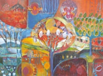 Painting by Sandipa: Natural World - Australian Landscape Art