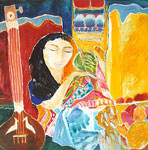 Painting by Sandipa: The Chiming of a Perfect Chord - Australian Landscape Art